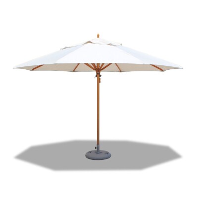 4m Octagonal Ecru Classic Parasol (excludes Large Base)