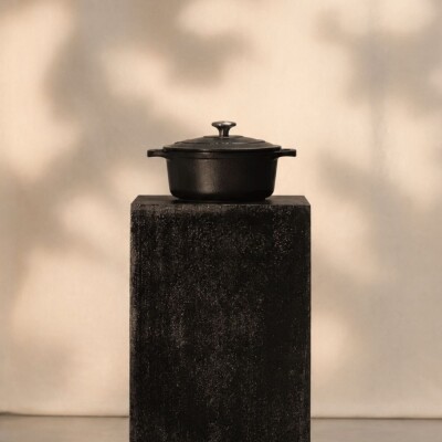 Chasseur Casserole Round 20  - Black