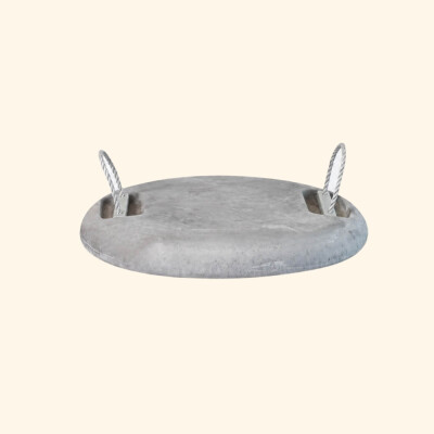CU Concrete Base with alu handles 42kg