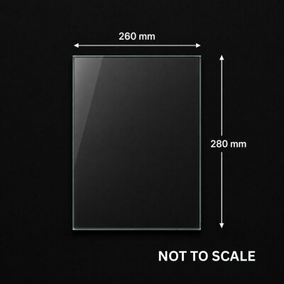 Spare Glass (260mm x 280mm) - Deluxe F