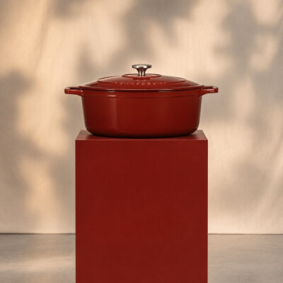Chasseur Casserole Oval 29 - Red Maple
