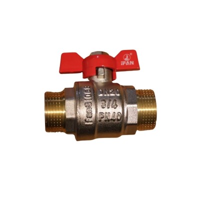 Brass Ball Valve Butterfly Handle - 3/4MM-B