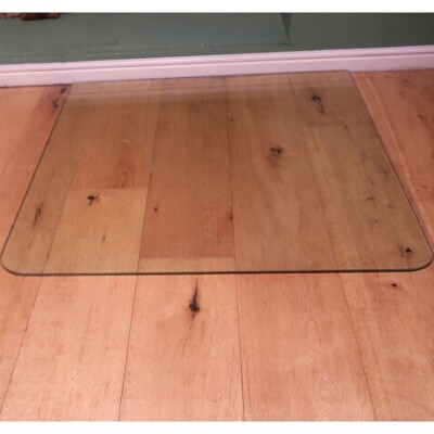 10mm Glass Baseplate - Radius Edge (750 x 670mm)