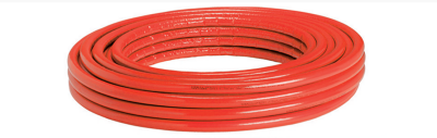 25x2.5mm, 8mm Insulated, Red Gerpex Pipe