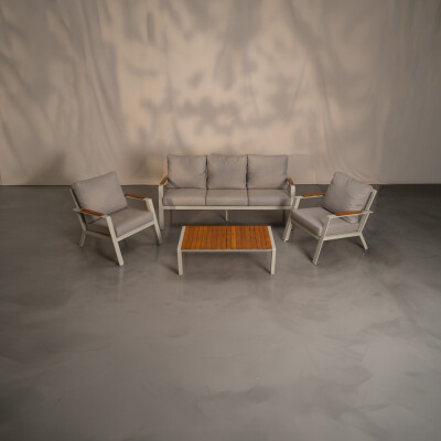 Salerno Rope & Teak Fusion Set