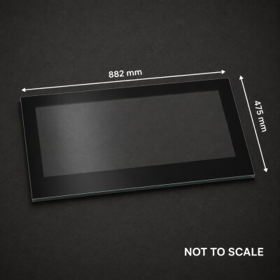 Spare Glass for Merida IT 100K - (882mm  x 475mm)