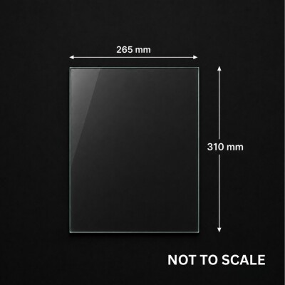Spare Glass (265mm x 310mm) - Bora / Bora Lux / Nero