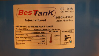 19L Heating Expansion Vessel