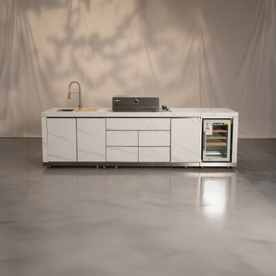 Rockbeam Icelandic white Hi-Top Kitchen