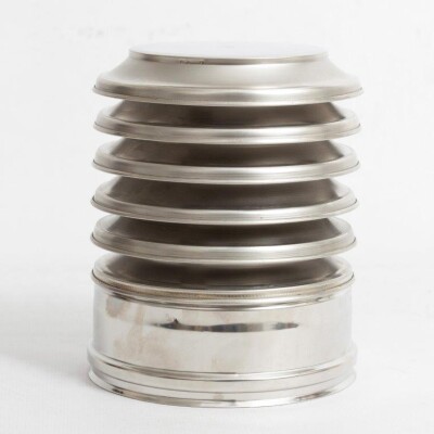 180mm Slimline Storm End Piece (Double Skin)