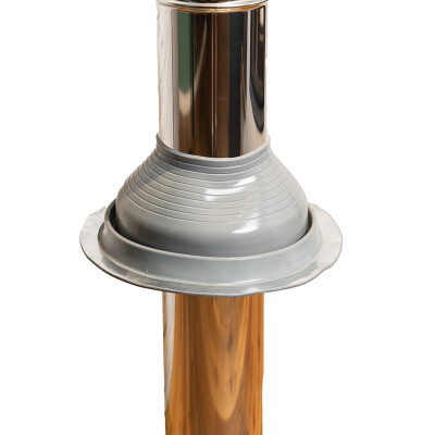 LG Round Roof Flashing (SILICONE) 150-280mm Base: 368mm (YS28)