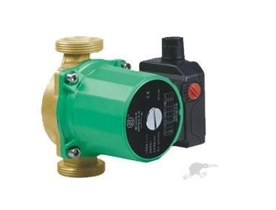 15/6 Geyser Circulation Pump (Brass Base; incl Unions)