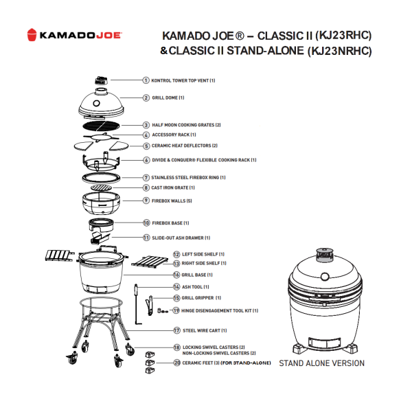 Kamado Joe - Classic II