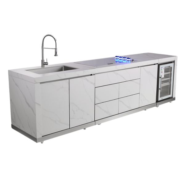 Rockbeam Icelandic white Low-Top Kitchen