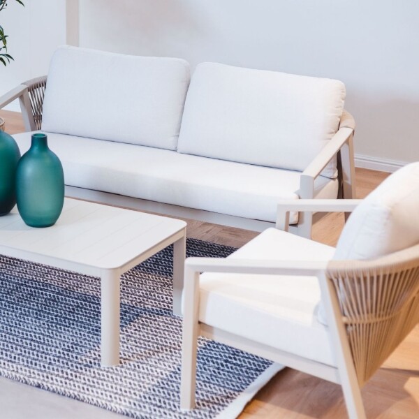 Cortina Rope Sofa Set & Table