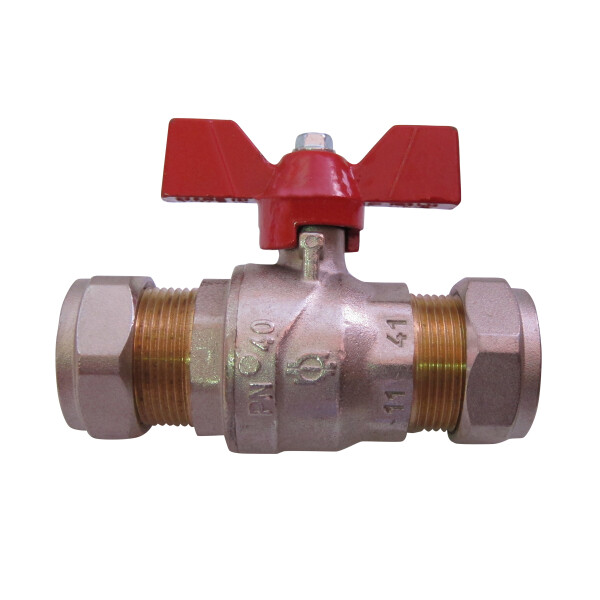 EVOL VALVE 22MMX22MM STRAIGHT RED BUTT