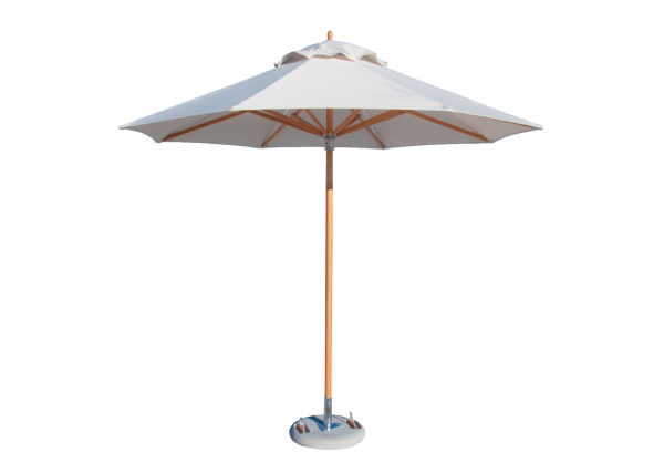 3m Round Ecru Montague Parasol (Excl Base 42kg)
