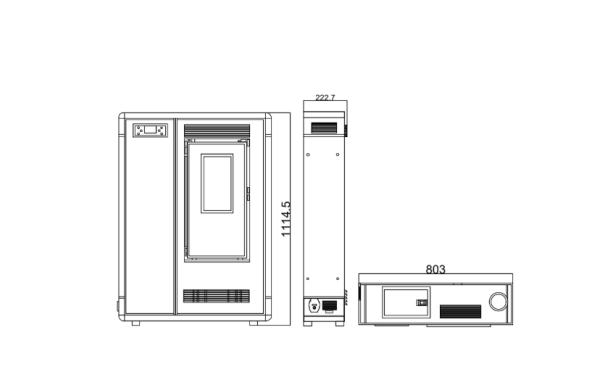 Loki - Pellet Heater (White)