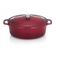 Chasseur Casserole Oval 35 - Sable Red