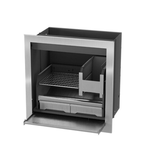 Pyro Full Wood Braai 3CR12 Steel 800mm