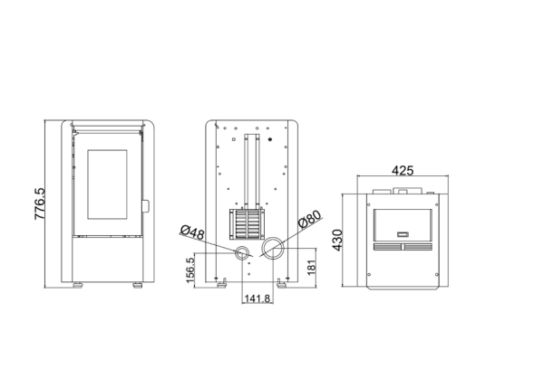 Korg - Pellet Heater (White)