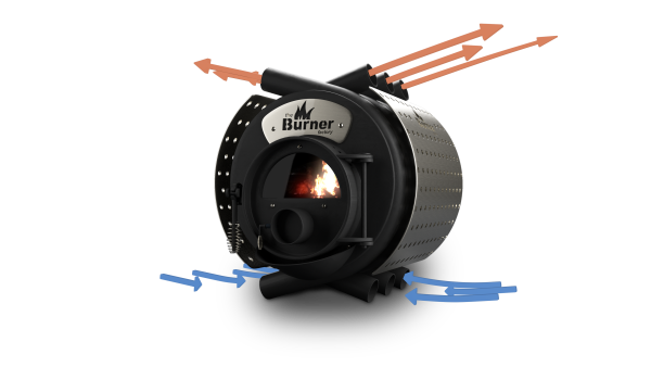 The Burner Fireplace