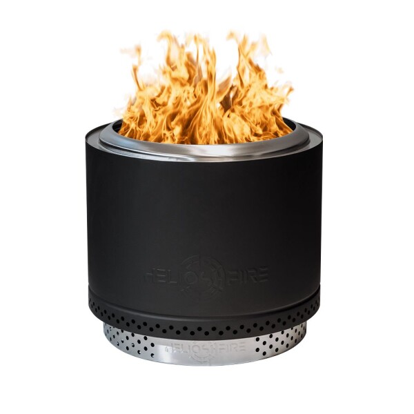Eros Black -  Smokeless Fire Pit (Includes FREE carry bag)