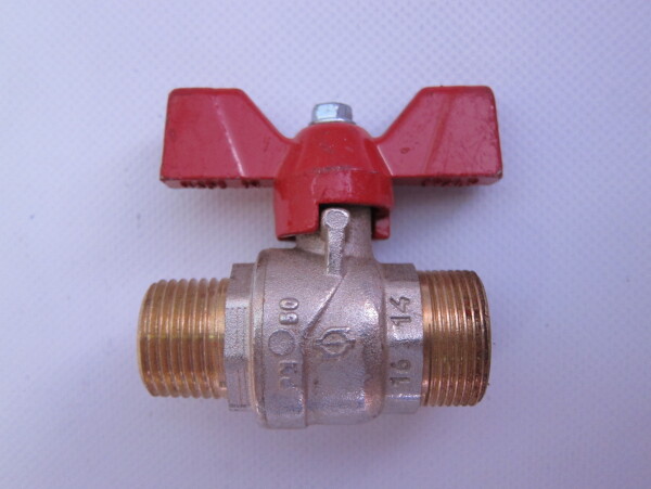 EVOL VALVE M-M STRAIGHT 1/2" (24X19) RED BUTT