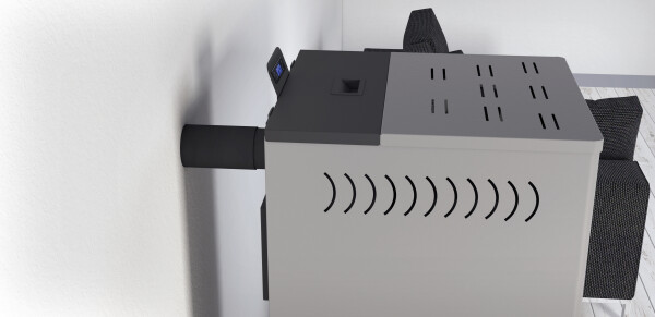 Crystal Pellet Stove (Grey)