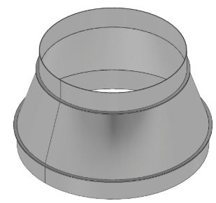 400mm 402/348 Reducer