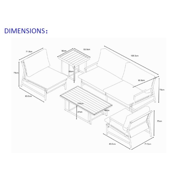 Granada Gathering Patio Set