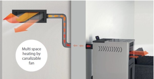 Crystal Pellet Stove (Grey)