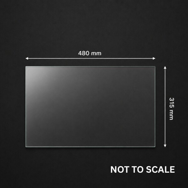 Spare Glass (315mm x 480mm) - Rubin