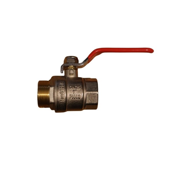 Brass Ball Valve Long Handle - 1