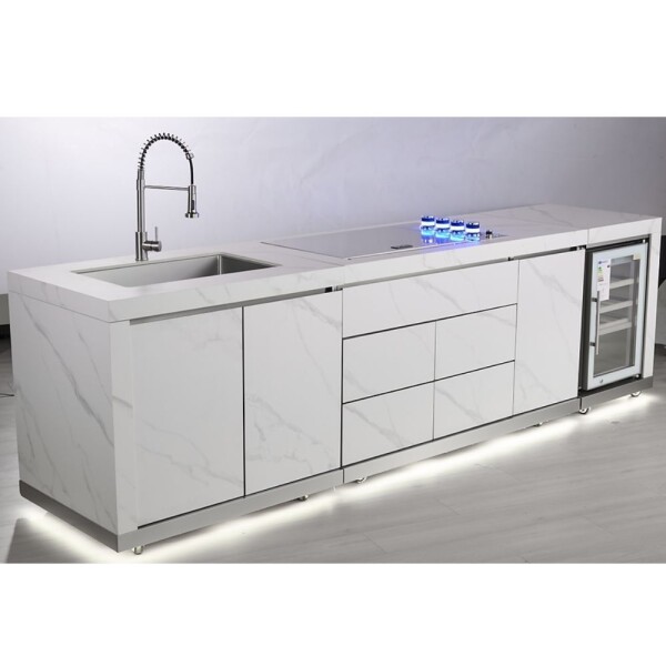 Rockbeam Icelandic white Low-Top Kitchen