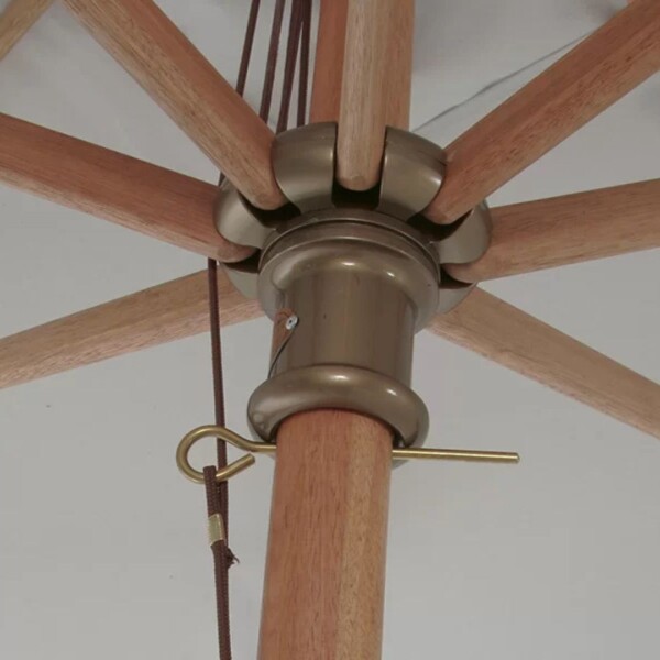 3m Round Ecru Montague Parasol (Excl Base 42kg)