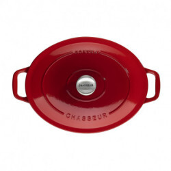 Chasseur Casserole Oval 33 - Ruby Red