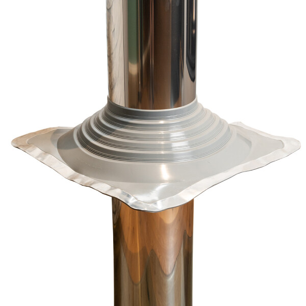 XL Flat Roof Flashing (SILICONE) 170-380mm Base: 495mm*495mm (YS151)