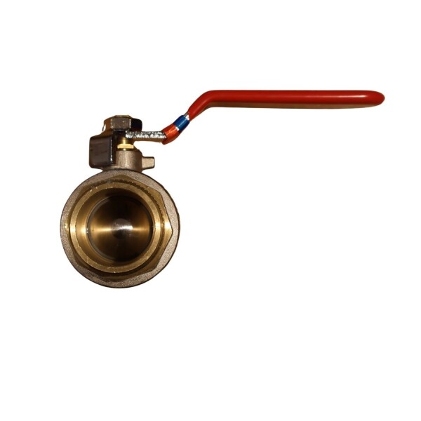 Brass Ball Valve Long Handle - 1-1/4