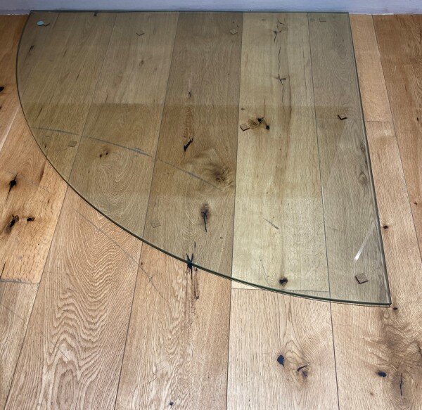 10mm Glass Baseplate - SM Quarter Circle (956 x 956mm)