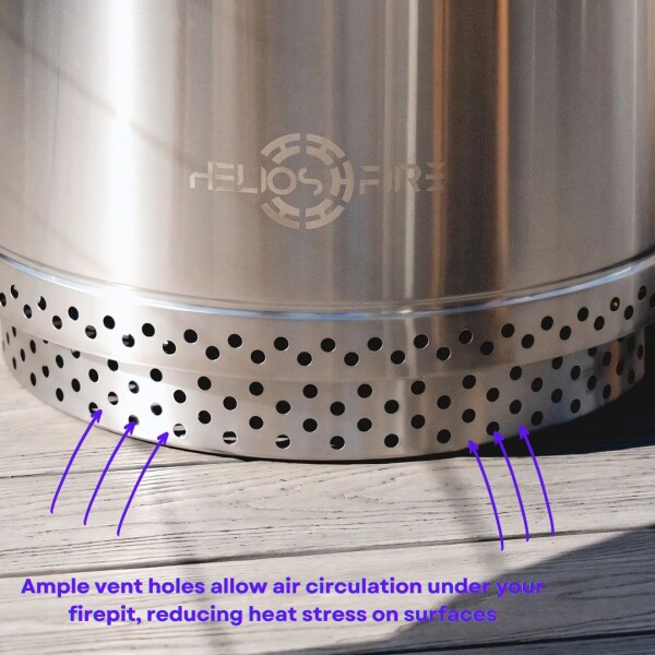 Apollo Smokeless Fire Pit (Includes FREE carry bag)