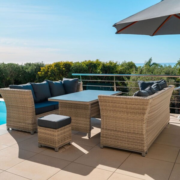 Versano Patio Lounge Set (Light)
