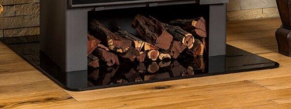 10mm Glass Baseplate - (850 x 750mm) Black