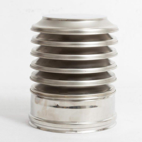 350mm Slimline Storm End Piece (Double Skin)