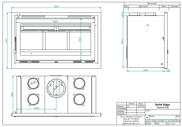 Merida (IT 100K) Fireplace Fan Insert