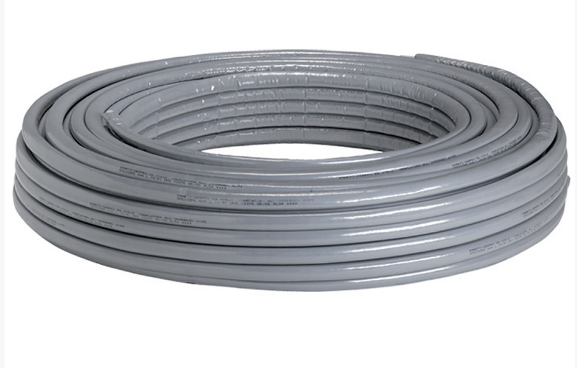 20x2mm, 8mm Insulated, Grey Gerpex Pipe